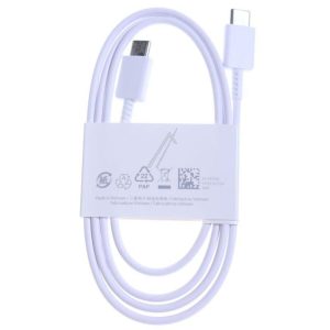 Samsung Cable C to C 1m Fast Charging Original (NON PACKING) Kabel Data CtoC 100% Original